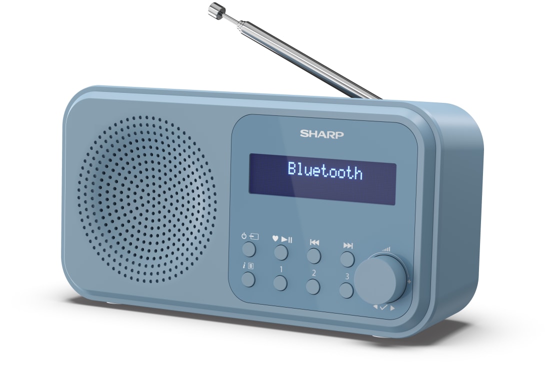 Sharp DRP420 DABBT Radio blau