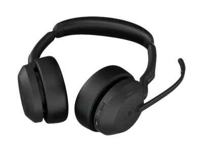 Jabra Evolve2 55 MS Stereo mit Link380c/390c u. faltbare LS