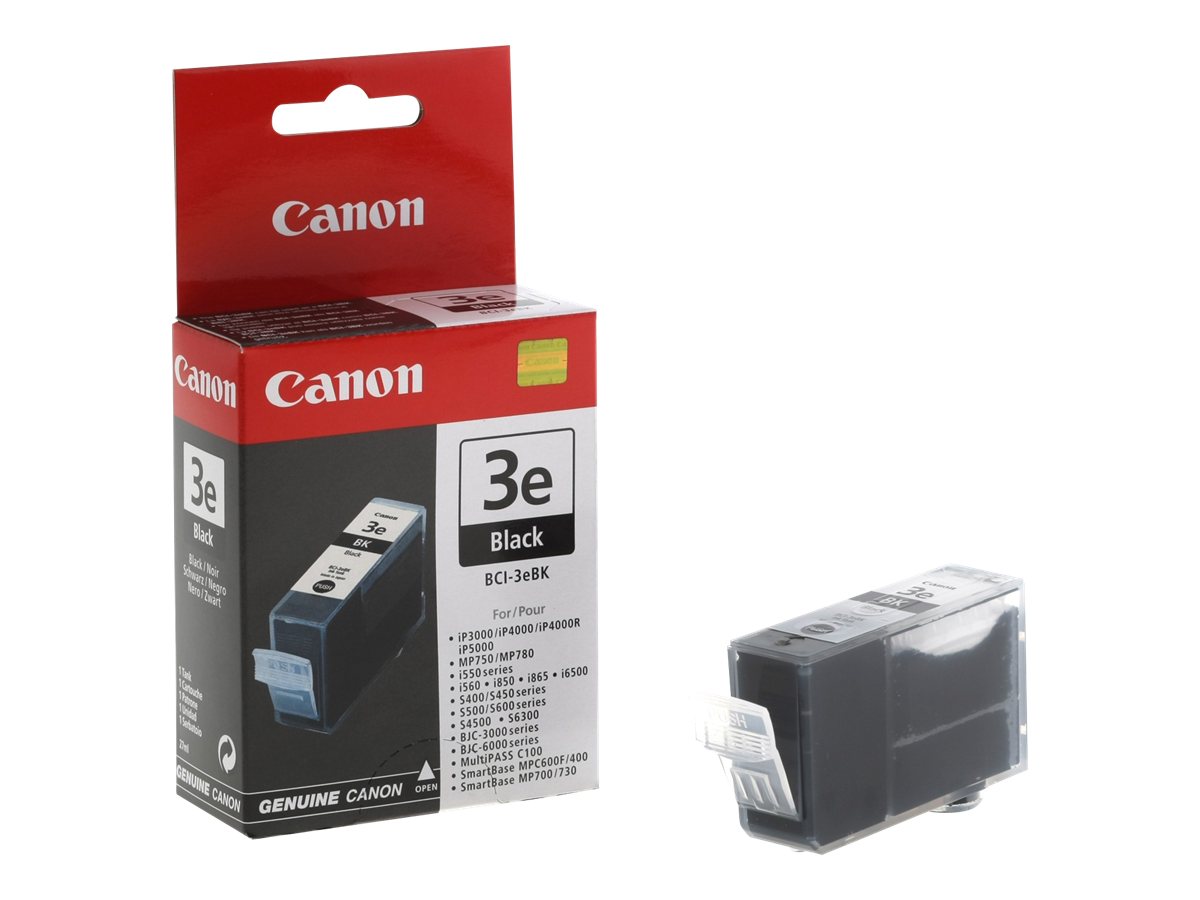 CANON BCI-3EB Tinte schwarz Standardkapazitaet 27ml 310 Seiten 1er-Pack