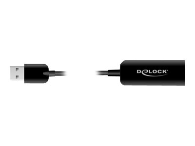 Delock Adapter USB Typ-A Stecker zu 2,5 Gigabit LAN kompakt Delock Adapter USB Typ-A Stecker zu 2,5 Gigabit LAN kompakt