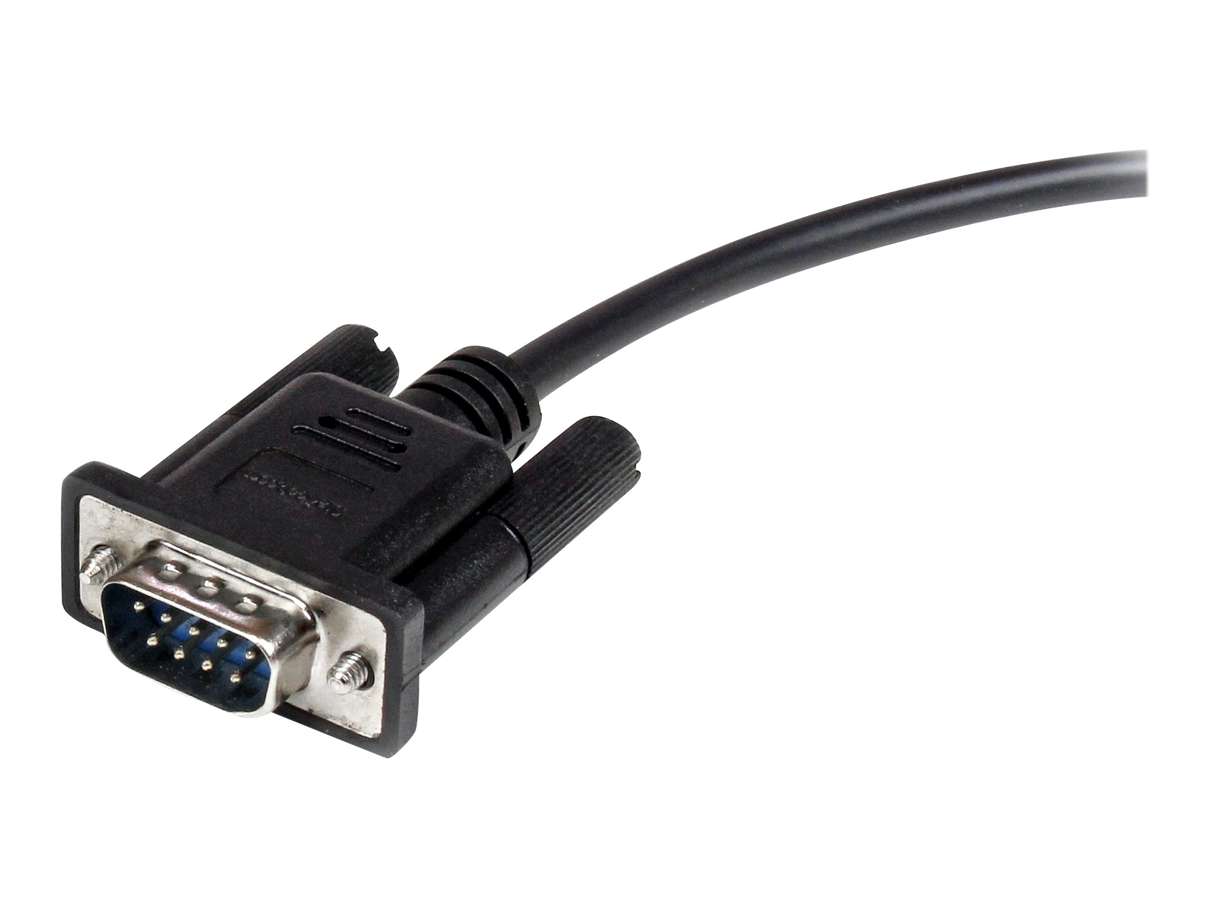 STARTECH.COM 3m Black Straight Through DB9 RS232 Serial Cable - M/F