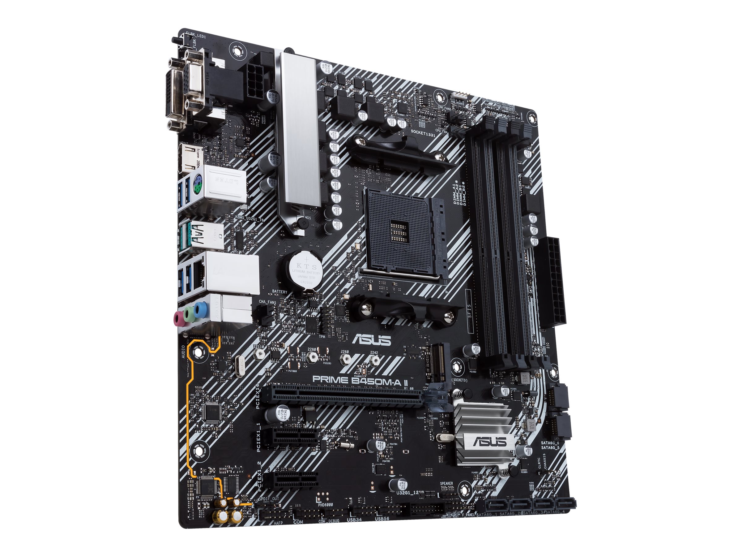 ASUS PRIME B450M-A II AM4 SOCKET HDMI 2.0B DVI-D D-Sub ASUS PRIME B450M-A II AM4 SOCKET HDMI 2.0B DVI-D D-Sub