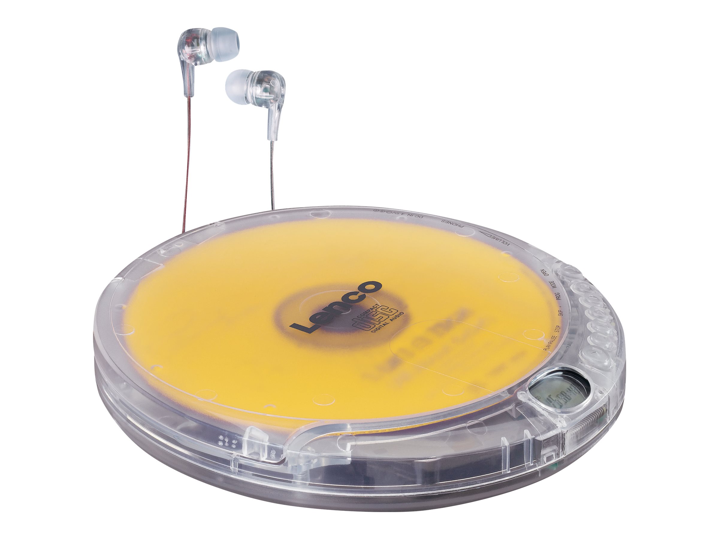 Lenco CD-012TR tragbarer CD-Player mit Aufladefunktion