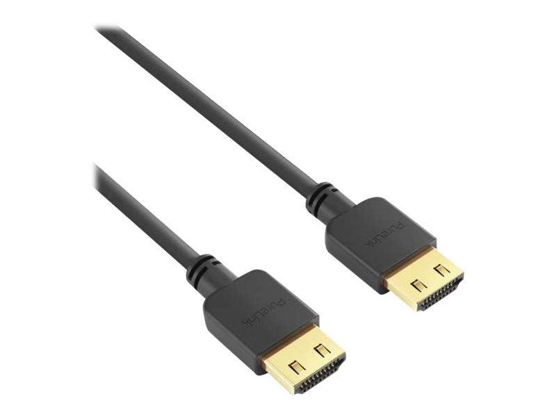 PureLink HDMI Kabel - PureInstall - Slim 0,30m - Schwarz