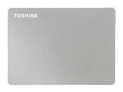 TOSHIBA Canvio Flex (fÃ¼r Windows und Mac) 2 TB externe HDD-Festplatte silber