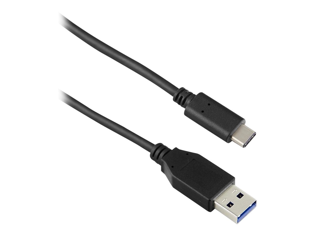 1 m USB-C To USB-A 3.1 Gen2 Cable - Black