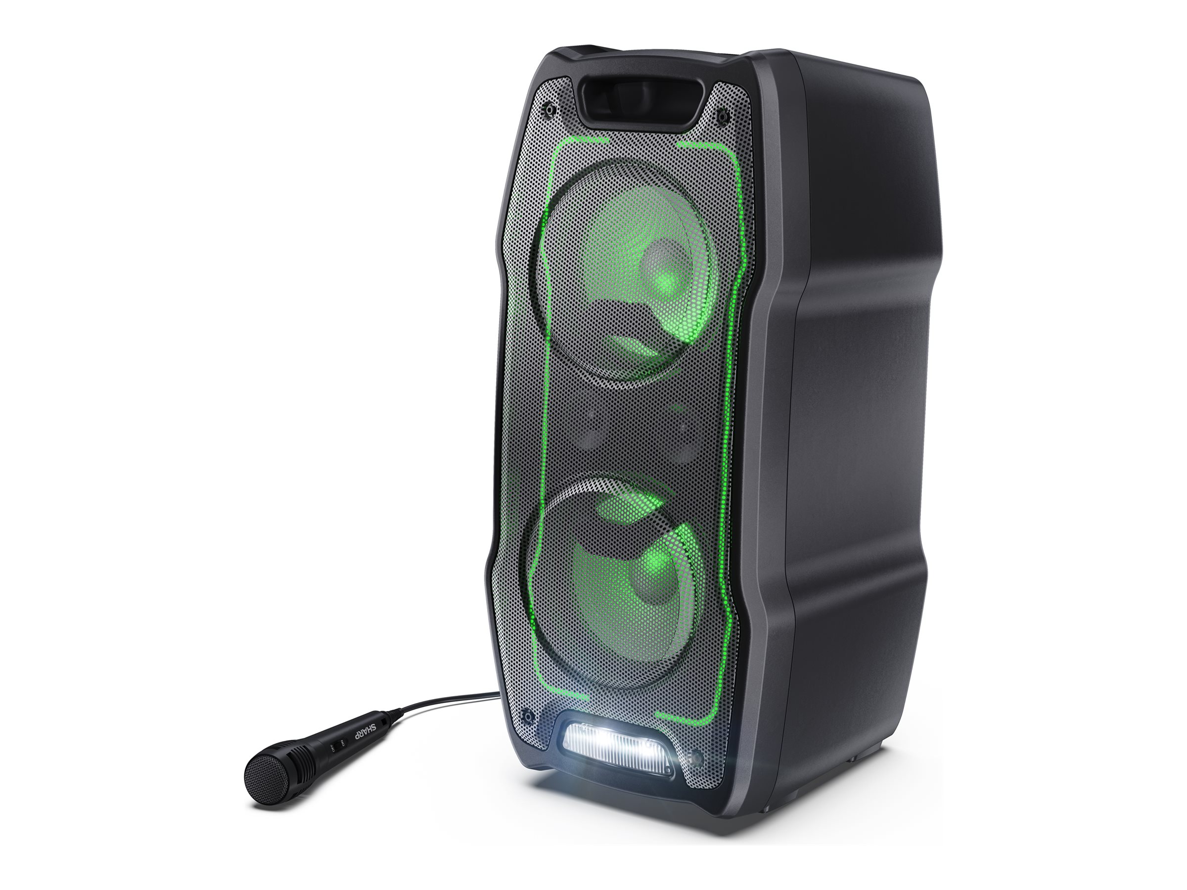 PS-931 Party-Lautsprecher mit Lichtshow schwarz