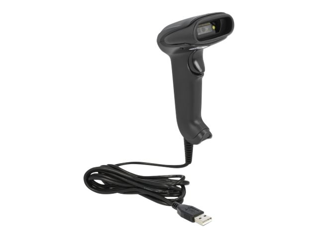 Delock USB Barcode Scanner 1D und 2D mit Anschlusskabel German Version
