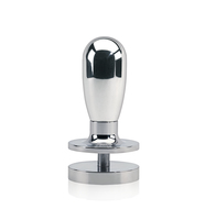 ECM 89415 Tamper druckregulierend, Aluminium poliert, edelstahl