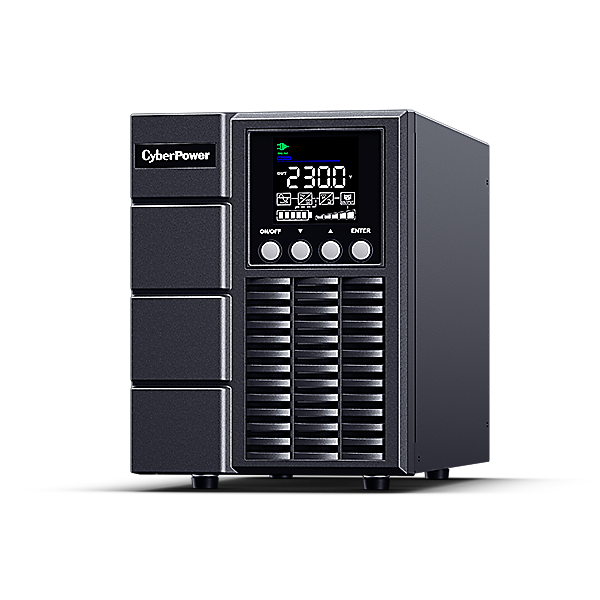 CYBERPOWER Smart App Online S OLS1000EA UPS AC 230V 900Watt 1000VA 1phase RS232 USB output connectors 3 active PFC Black