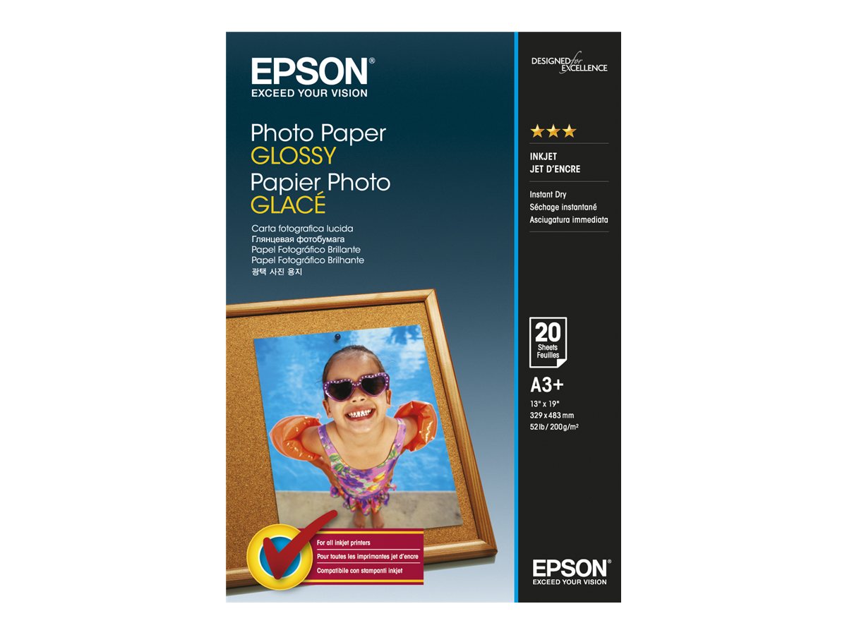 EPSON Fotopapier S042535 DIN A3+ glaenzend 200 g/qm 20 Blatt EPSON Fotopapier S042535 DIN A3+ glaenzend 200 g/qm 20 Blatt