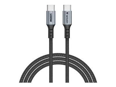 VERBATIM S+C USB-C/USB-C KABEL SCHW 100W VERBATIM S+C USB-C/USB-C KABEL SCHW 100W