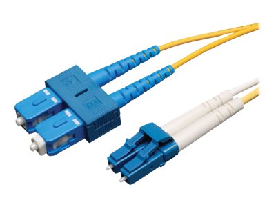 EATON TRIPPLITE Duplex Singlemode 9/125 Fiber Patch Cable LC/SC 10M 33ft.