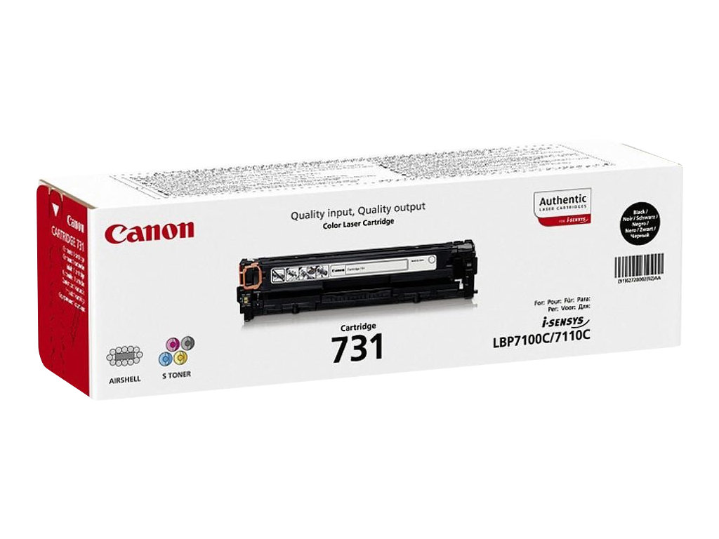6272B002 CANON 731BK LBP Cartridge black 6272B002 CANON 731BK LBP Cartridge black