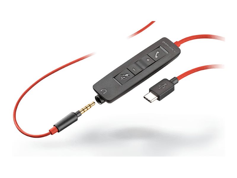HP Poly Blackwire C3225 Stereo USB-C/A & 3,5 mm HP Poly Blackwire C3225 Stereo USB-C/A & 3,5 mm