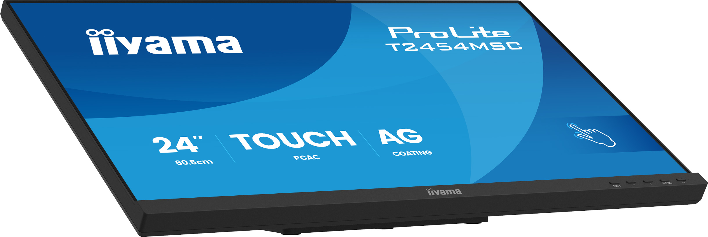 Iiyama T2454MSC-B3AG 23,8 Zoll M‑Touch HDMI DP USB