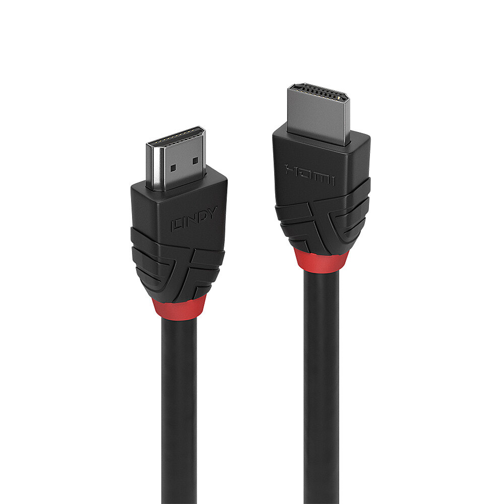 LINDY Cable HDMI Standard Black Line 10m