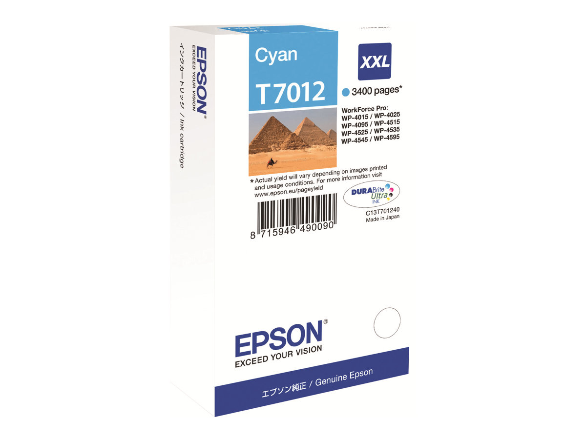 C13T70124010 EPSON WP Tinte cyan EHC C13T70124010 EPSON WP Tinte cyan EHC