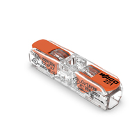 Wago Durchgangsverbinder mit Hebel max. 4mm² 2-Leiter