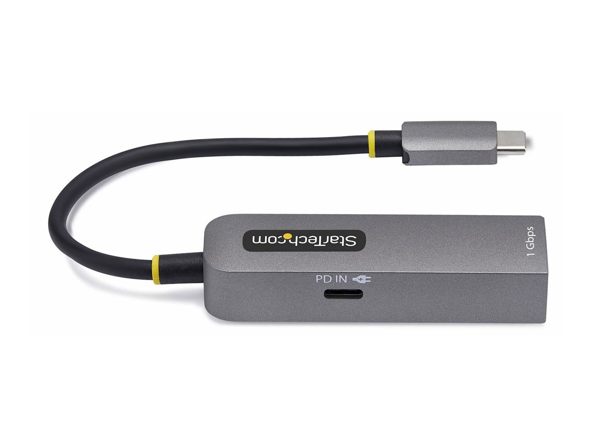STARTECH.COM 1GbE USB C Ethernet Adapter 100W PD USB-C auf Lan-RJ45 Netzwerkadapter USB-C 3.0 NIC Thunderbolt Kompatibel