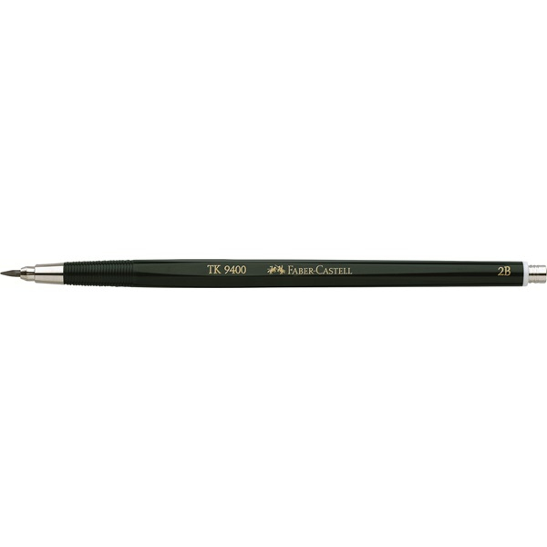FABER-CASTELL TK® 9400 Fallminenstift gruen 2B 2,0 mm, 1 St. FABER-CASTELL TK® 9400 Fallminenstift gruen 2B 2,0 mm, 1 St.