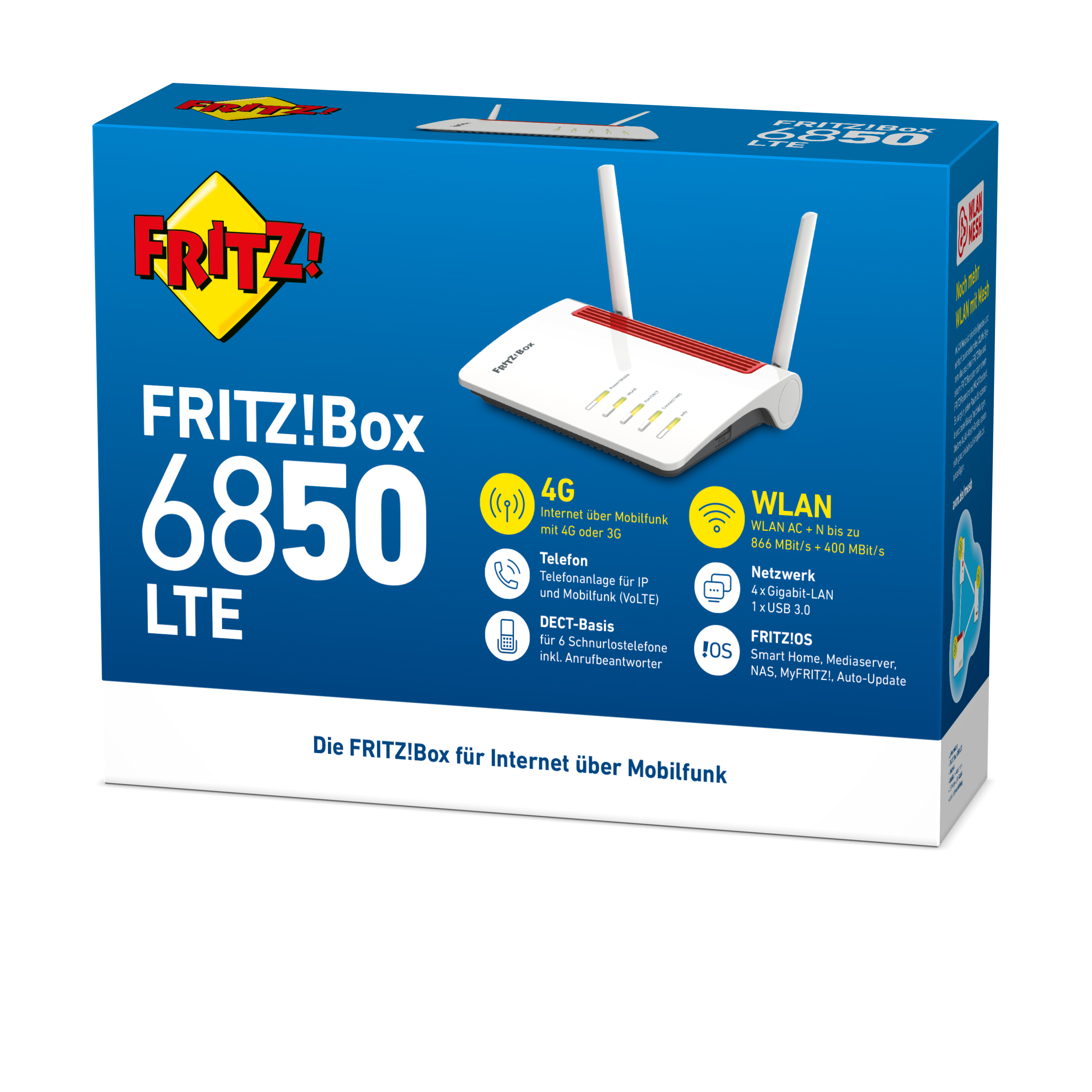FRITZ FRITZBox 6850 LTE WLANRouter, 1 St