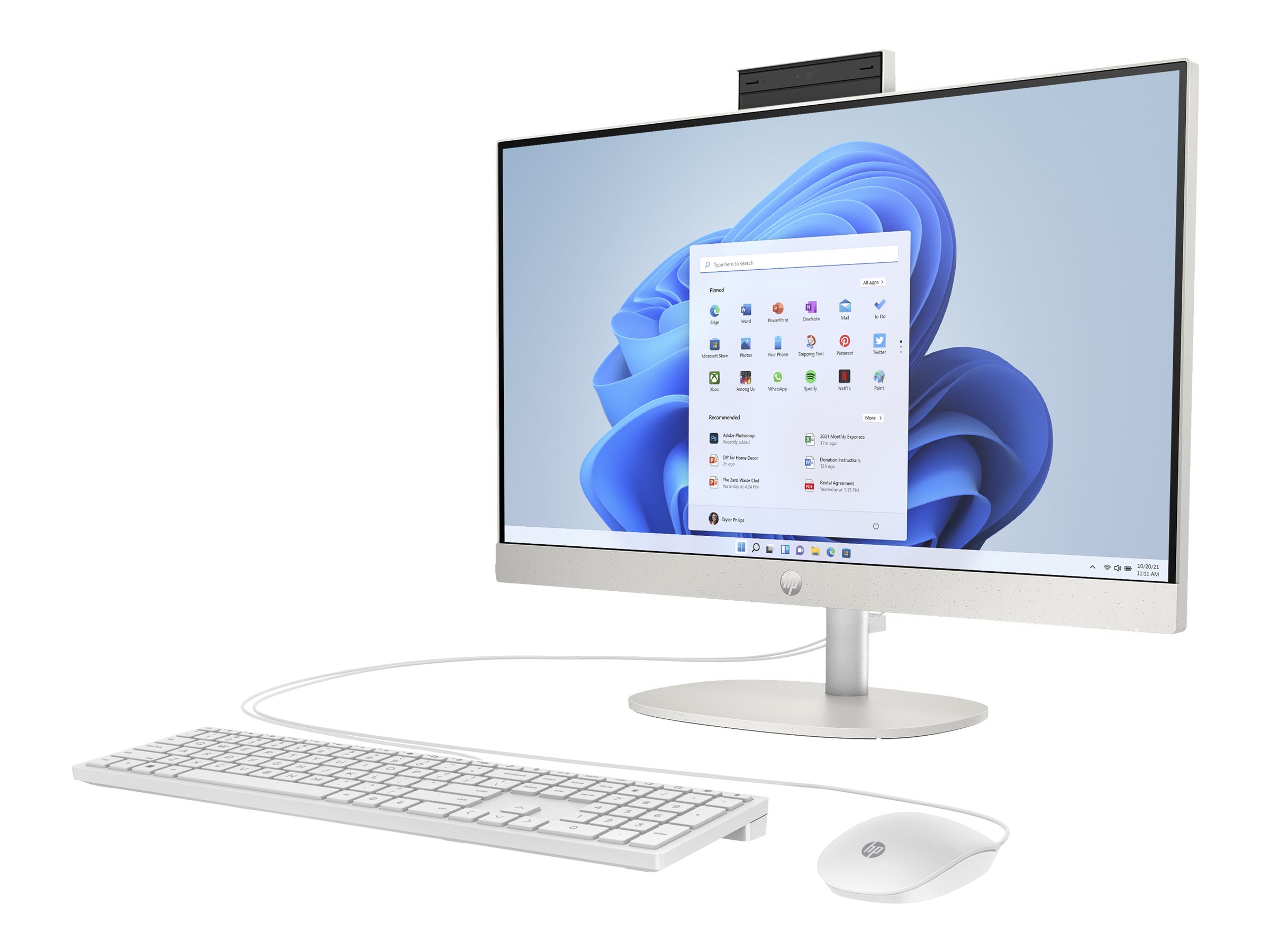 HP 24-cr0009ng All-in-One PC, 8 GB RAM, 512 GB SSD, AMD Ryzen⢠3 7320U HP 24-cr0009ng All-in-One PC, 8 GB RAM, 512 GB SSD, AMD Ryzen⢠3 7320U