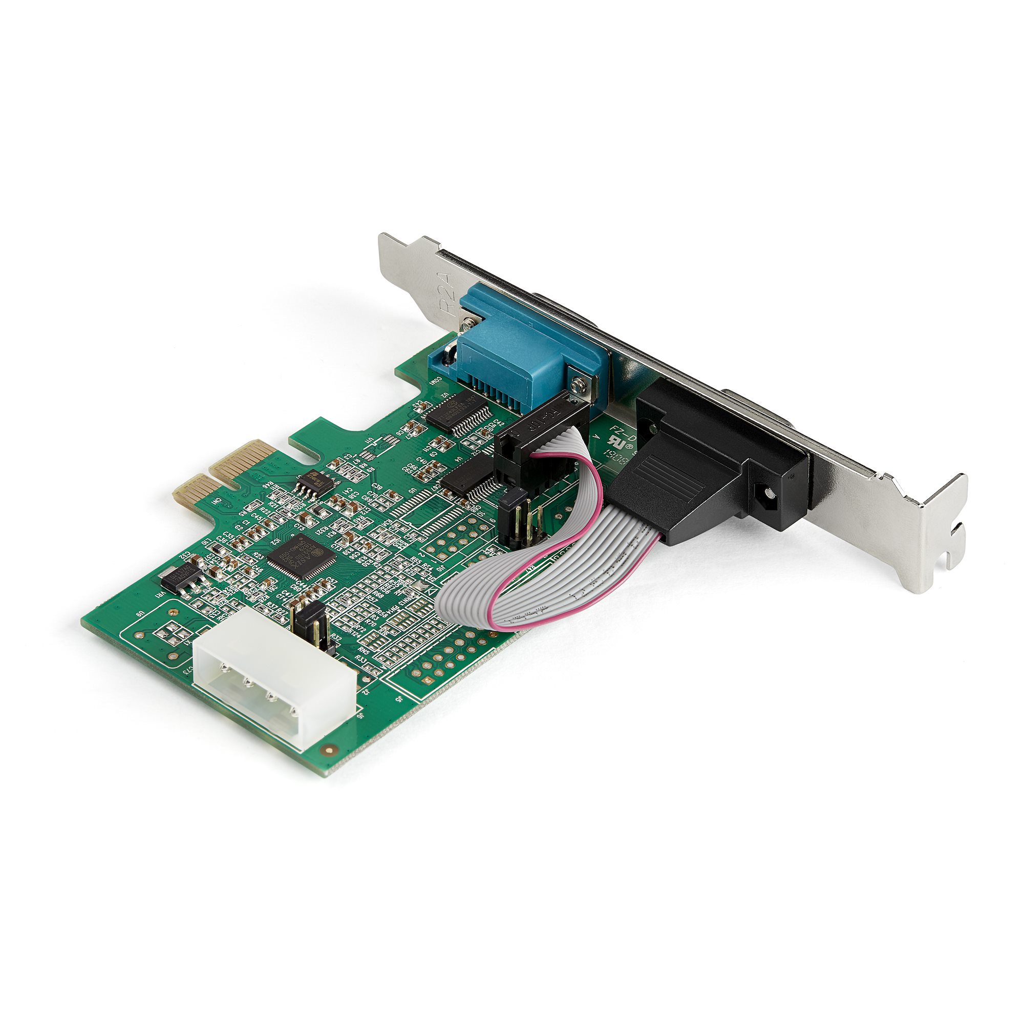 STARTECHCOM 2 Port PCI Express serielle Schnittstellenkarte 16950 UART 256ByteFIFOCache Adapterkarte