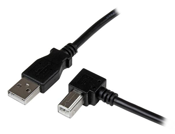 StarTech 2m USB 2.0 A auf B Kabel rechts gewinkelt