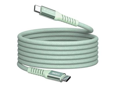 Verbatim Sync & Charge USB-C auf USB-C 100W Magnetisches Kabel - 120cm Gruen