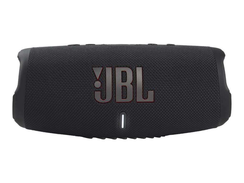 JBL Charge 5 Bluetooth-Lautsprecher in Schwarz ? Wasserfeste, portable Boombox