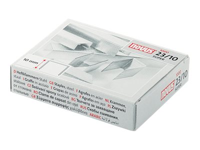 1.000 novus Heftklammern SUPER 23/10