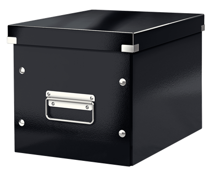 LEITZ Click Store Aufbewahrungsbox 10,0 l schwarz 26,0 x 26,0 x 24,0 cm, 1 St