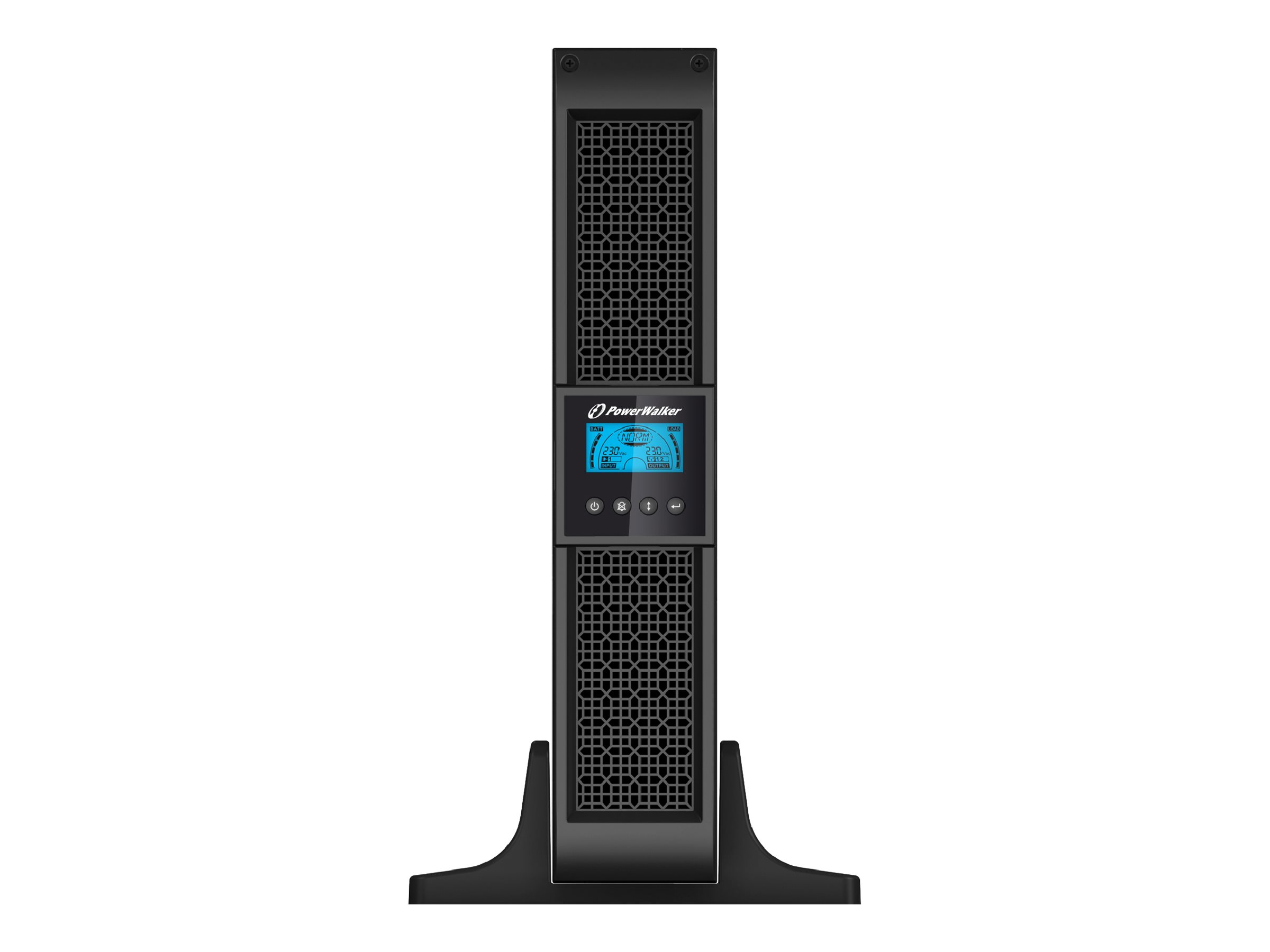 POWERWALKER VI 1500 RT HID 1500VA 1350W Line-Interactive USV Tower/Rack AVR LCD Reine Sinuswelle SNMP Slot