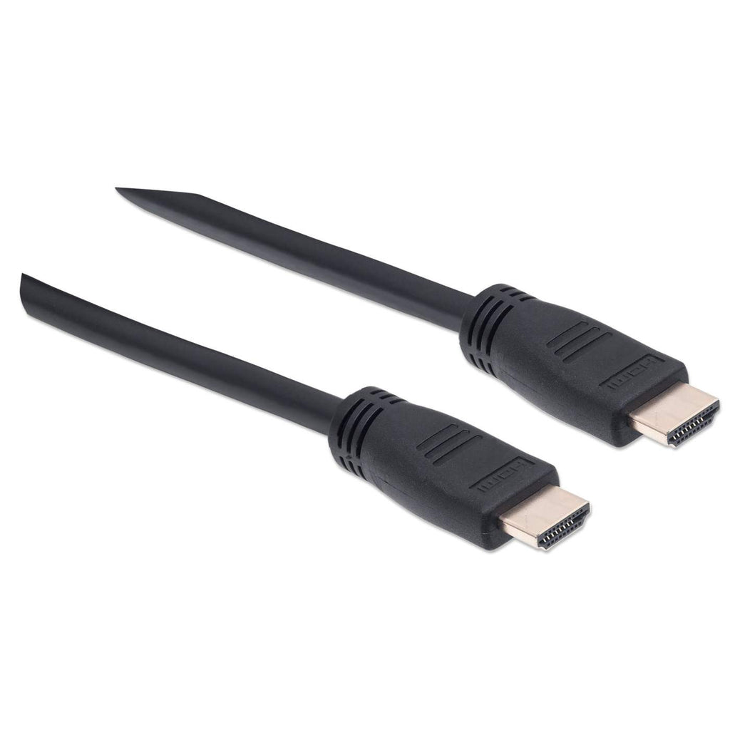 MANHATTAN HDMIKabel mit EthernetKanal CL3zertifiziert zur Wandinstallation HEC ARC 3D 4K60Hz SteckerStecker geschirmt schwarz 8m