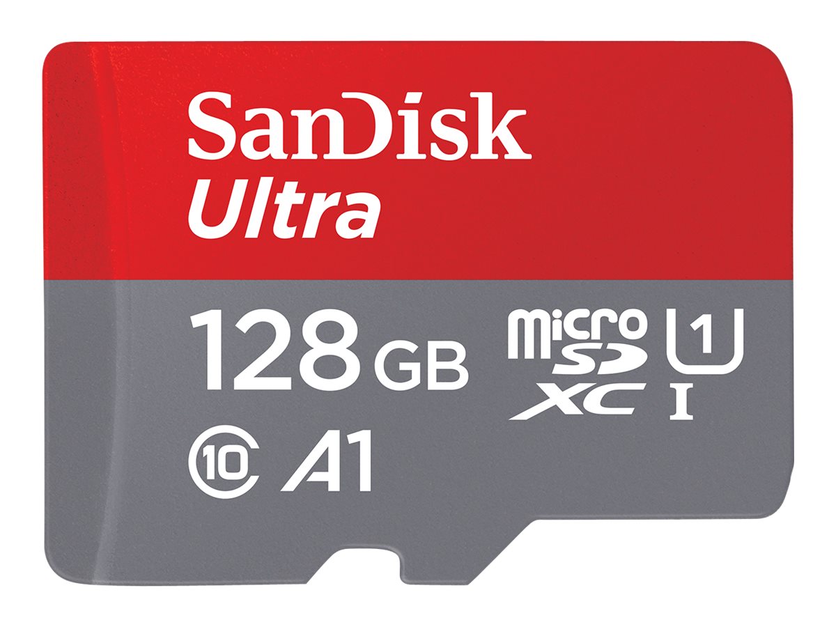 SanDisk Speicherkarte microSDXC Ultra, 128 GB, 1 St