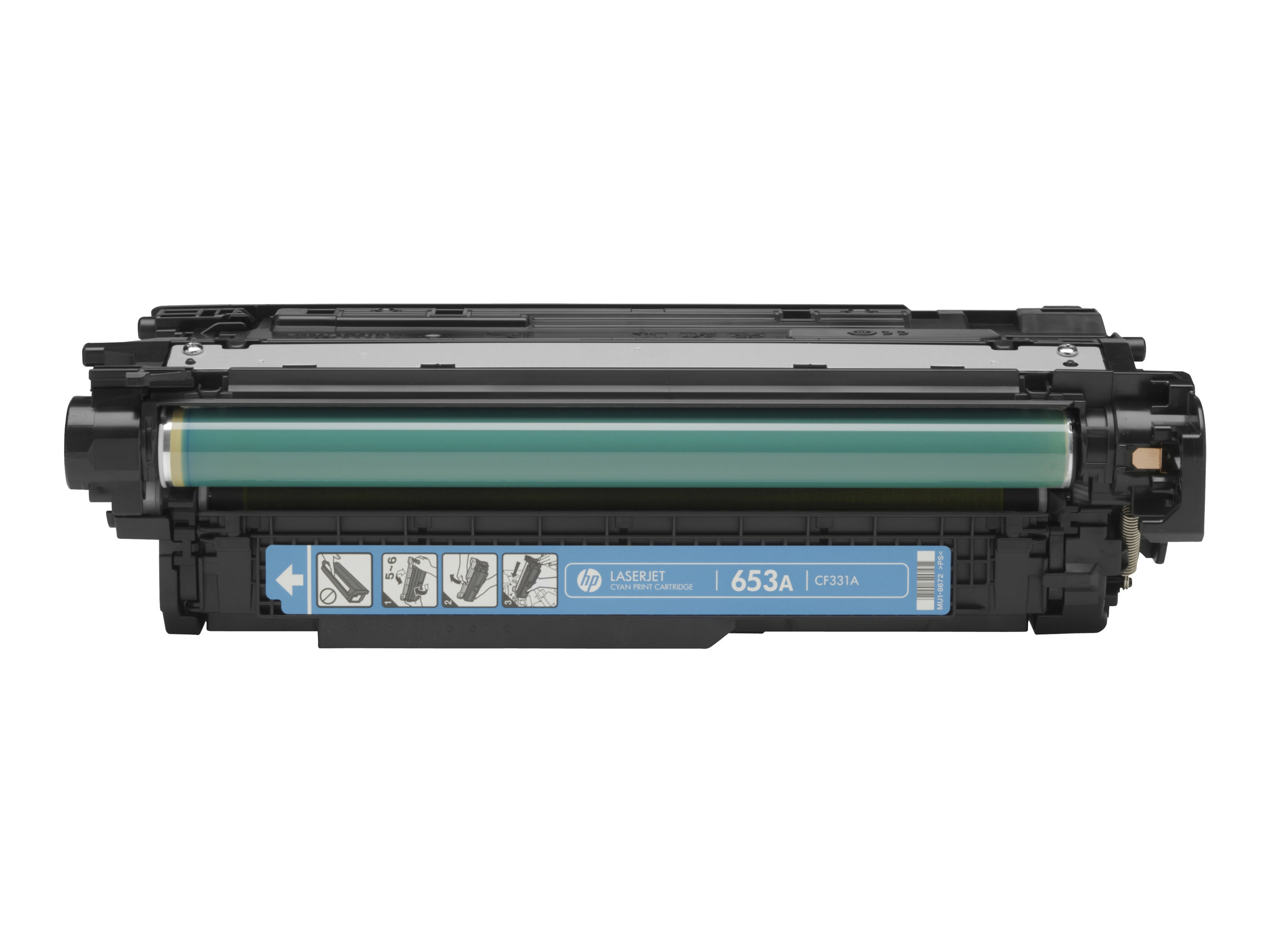 HP 654A (CF331A) cyan Tonerkartusche