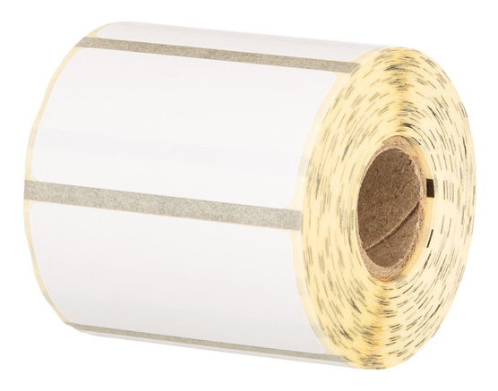 ZEBRA Etikettenrollen für Etikettendrucker 800262127 weiß, 57,0 x 32,0 mm, 12 x 2100 Etiketten