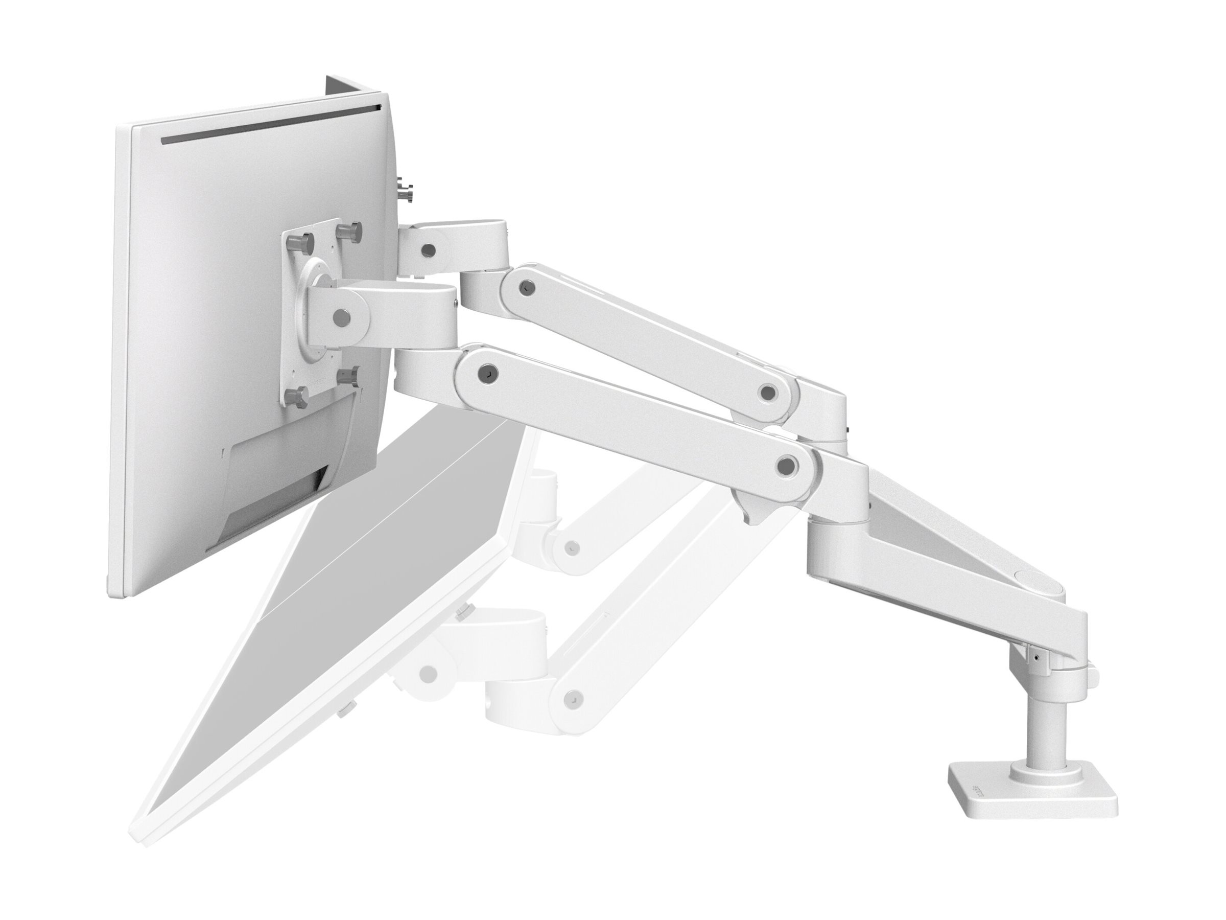 ERGOTRON LX PRO ARM DUAL SIDEBYSIDE white