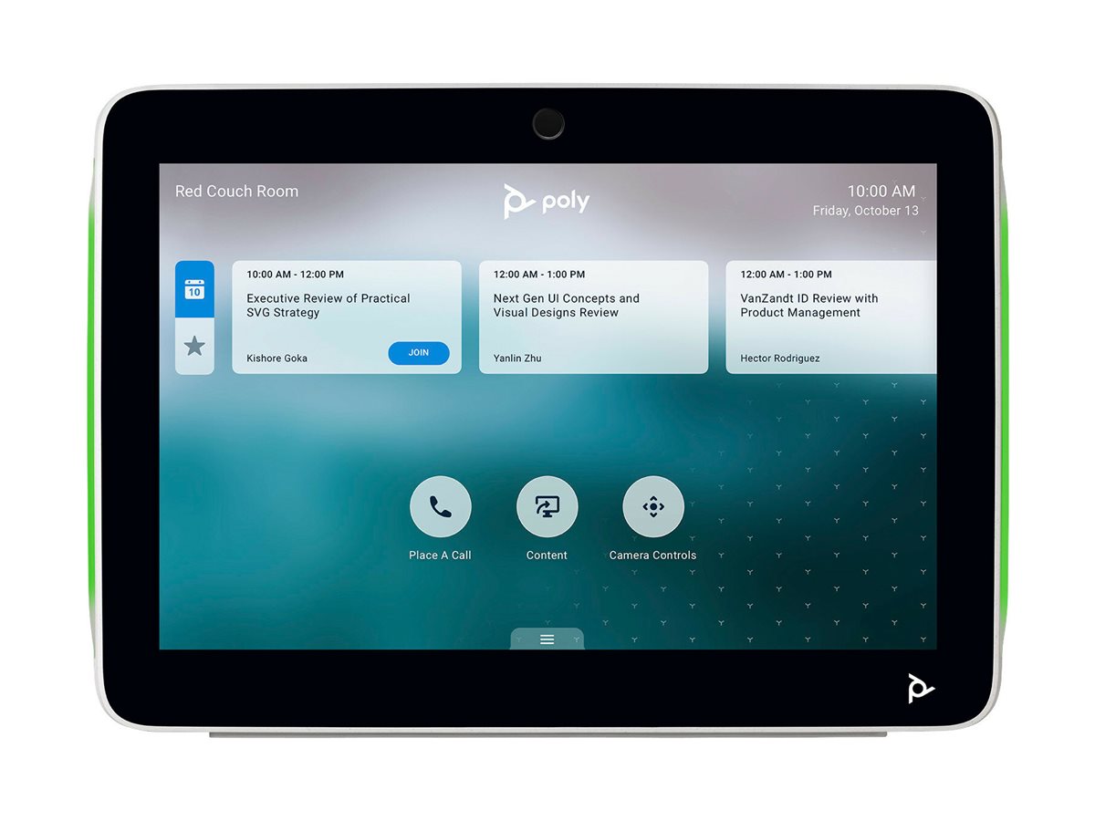 Poly Wand Halterung weiss fuer TC10