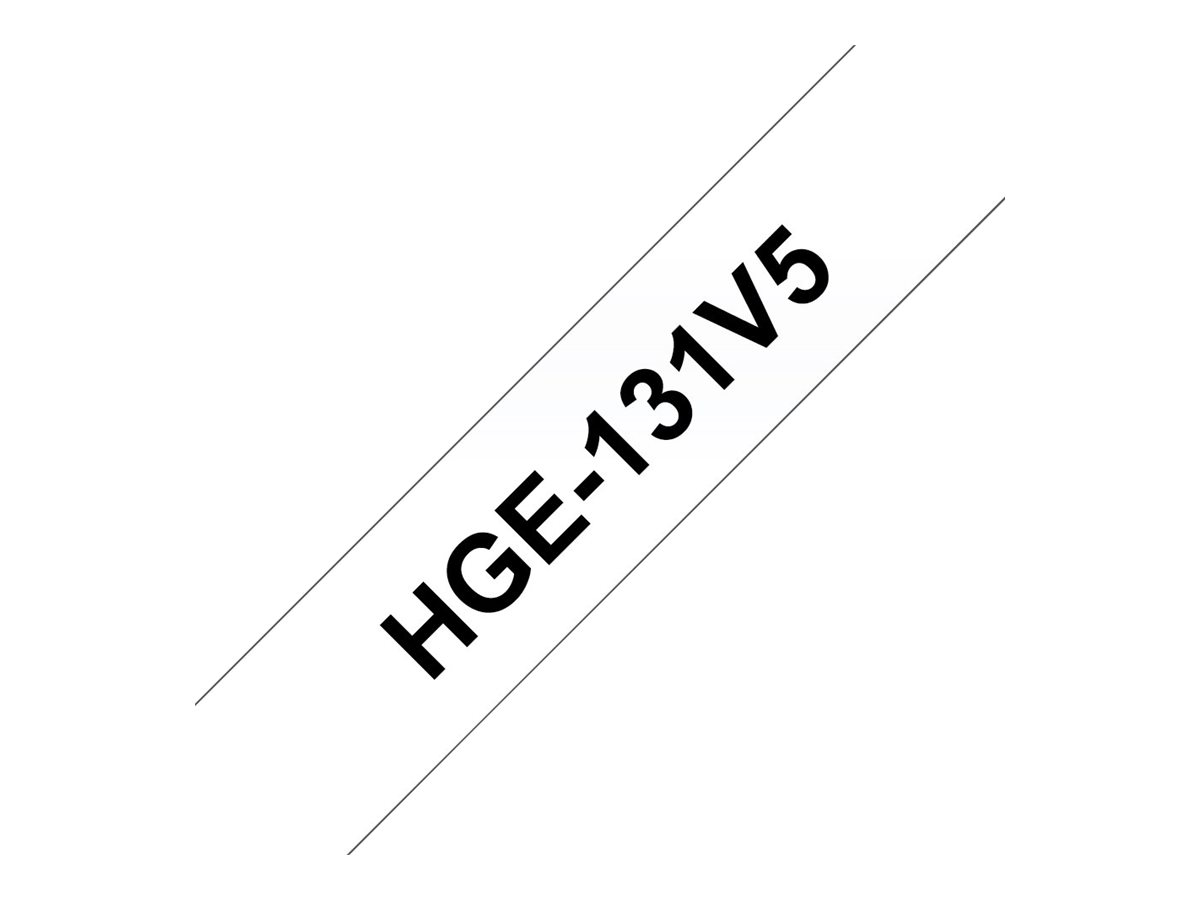 HGE131 BROTHER PTOUCH 12mm (5)KLAR-SCHW