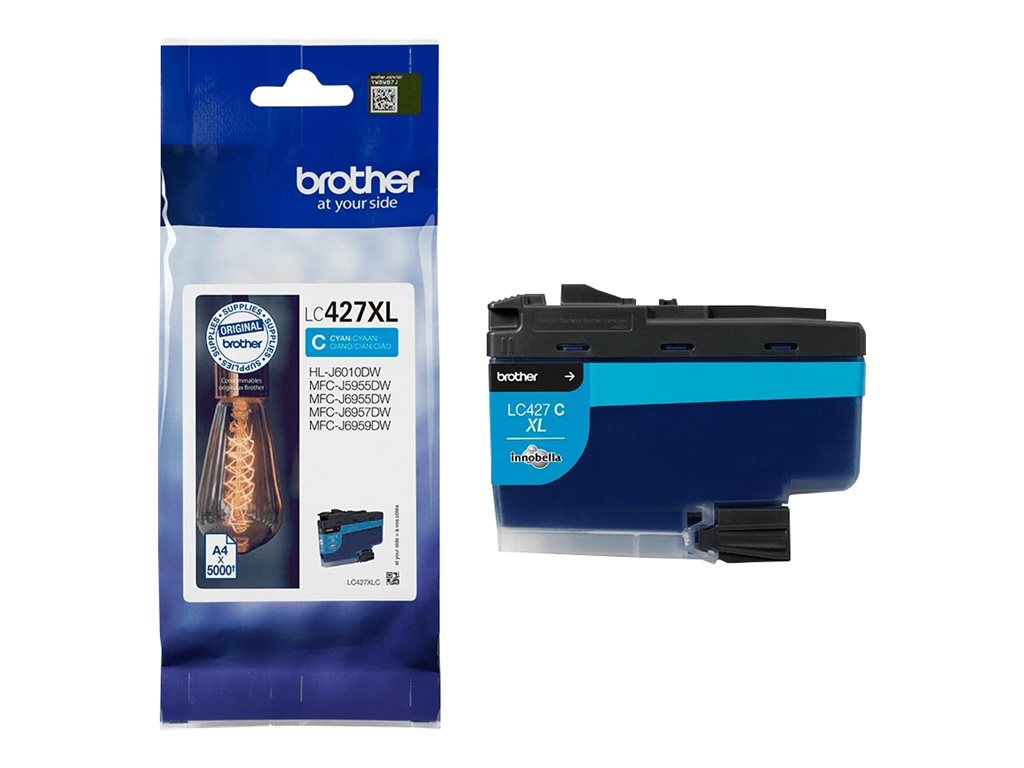 LC427XLC BROTHER DCPJ/MFCJ Tinte cyan HC