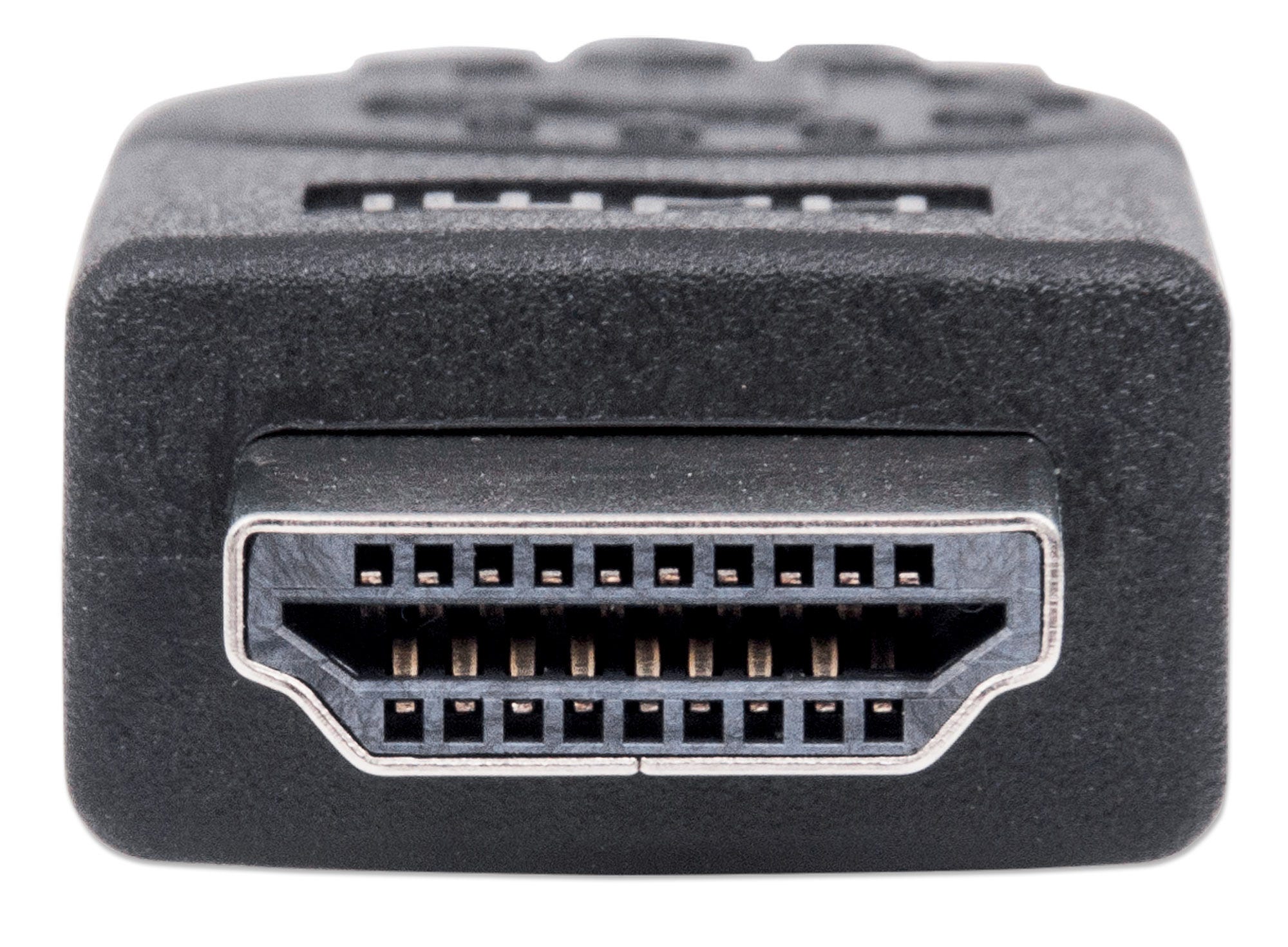 MANHATTAN High Speed HDMIKabel ARC 3D 4K30Hz HDMIStecker auf HDMIStecker geschirmt schwarz 1,8m