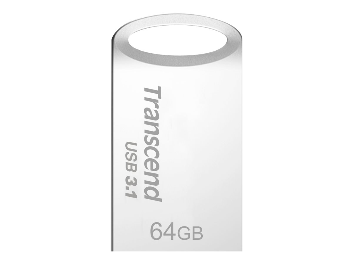 TRANSCEND JetFlash 710S 64GB USB 3.1 Gen 1 R90MB/s COB Flash Drive silber TRANSCEND JetFlash 710S 64GB USB 3.1 Gen 1 R90MB/s COB Flash Drive silber