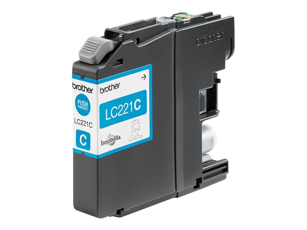 LC221C BROTHER MFC Tinte cyan 260Seiten LC221C BROTHER MFC Tinte cyan 260Seiten