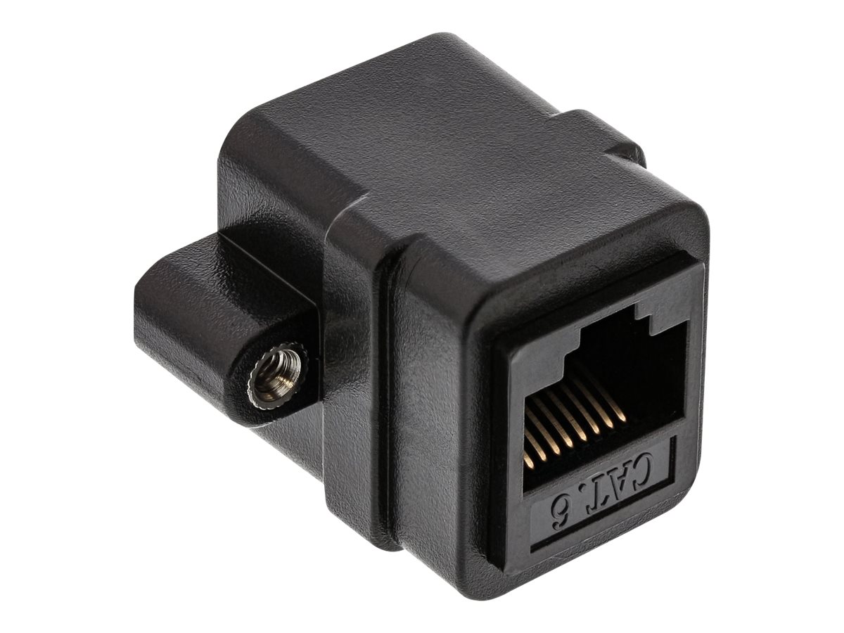 INLINE Patchkabelkupplung Cat.6 UTP 2x RJ45 Buchse zum Einbau