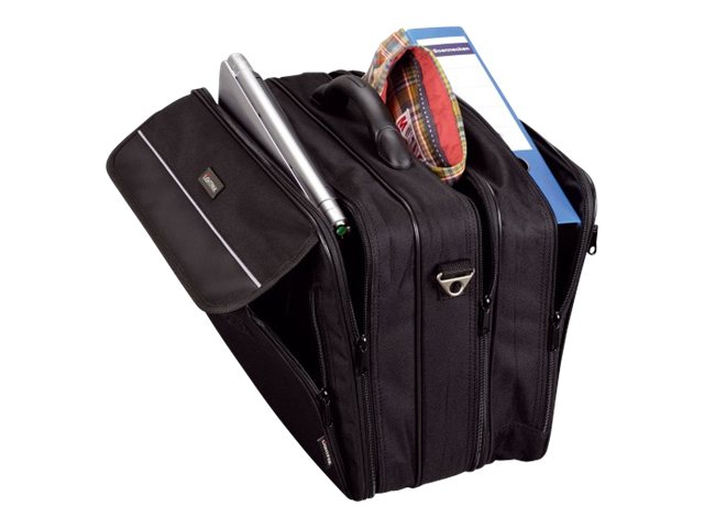 LIGHTPAK Laptoptasche CORNICHE Kunstfaser schwarz 46075 bis 43,2 cm (17 Zoll) LIGHTPAK Laptoptasche CORNICHE Kunstfaser schwarz 46075 bis 43,2 cm (17 Zoll)