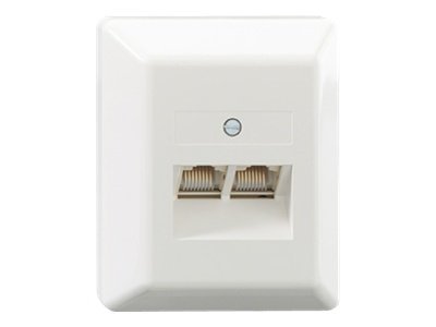 Rutenbeck Anschlussdose UAE 2x8(8) AP, reinweiss (RAL 9010) Rutenbeck Anschlussdose UAE 2x8(8) AP, reinweiss (RAL 9010)