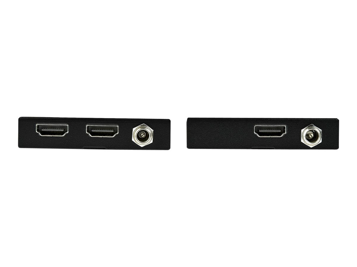 STARTECH.COM HDMI over CAT6 Extender Kit - 4K 60Hz - HDMI Balun Kit - Signal up to 165ft / 50m - HDR - 4:4:4 - 7.1 Audio Support