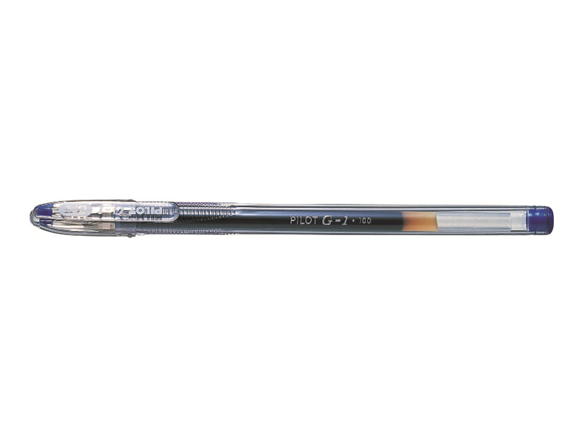 PILOT G1 Gelschreiber transparent 0,3 mm, Schreibfarbe: blau, 1 St. PILOT G1 Gelschreiber transparent 0,3 mm, Schreibfarbe: blau, 1 St.